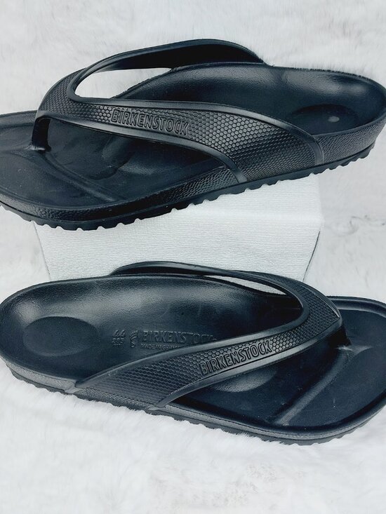 Birkenstock Men\'s Black Honolulu EVA Slip-On Flip-Flop Sandal Size 11